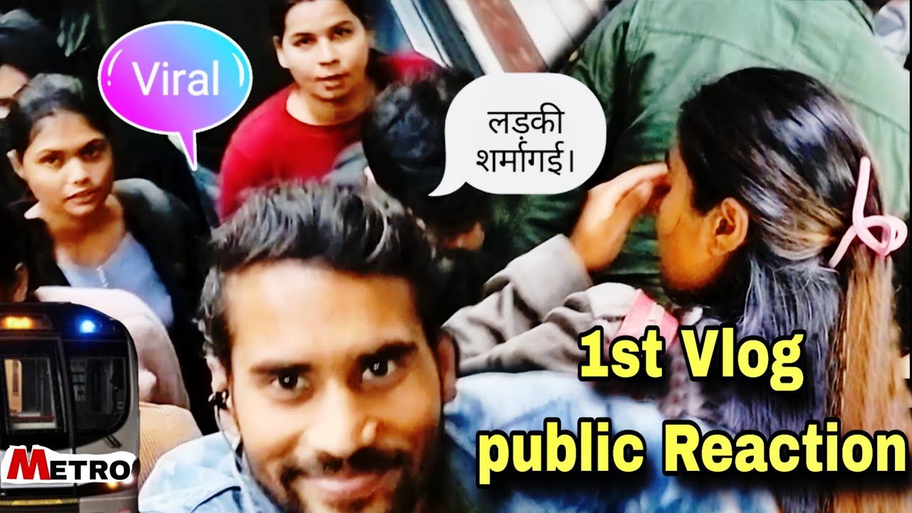 My First Vlog in Public 😍