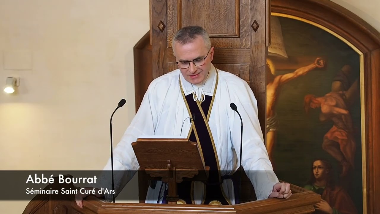 Répondre fidèlement à la parole de Dieu - Abbé Bourrat