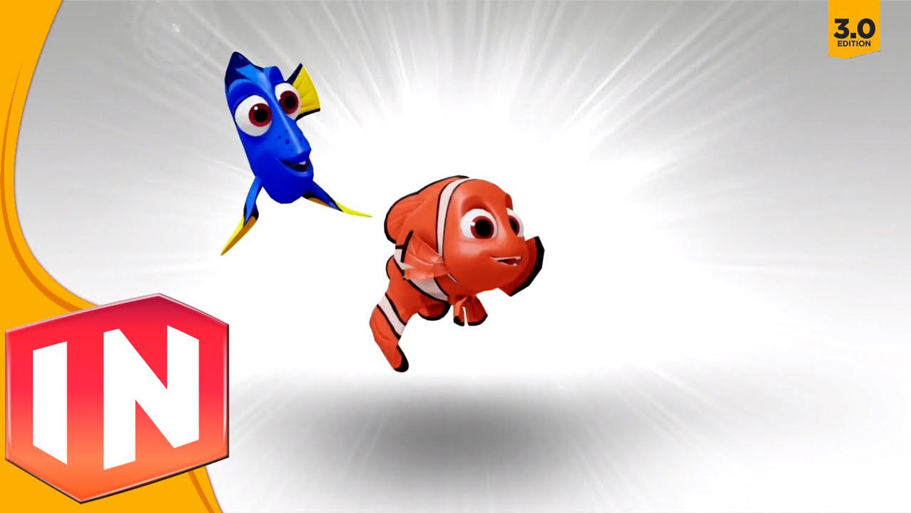 Disney Infinity 3.0 - Finding Dory Character Previews: Dory & Nemo