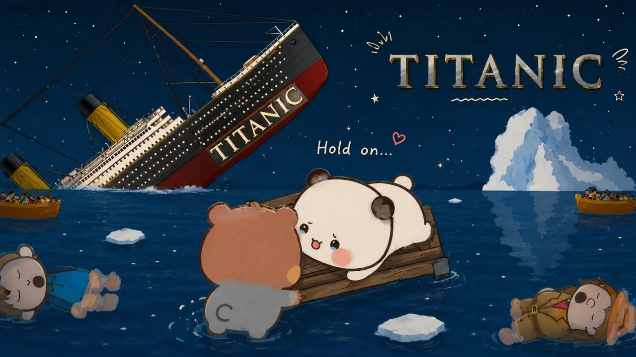 Bubu Dudu TITANIC Journey 🚢 |Peach Goma| |Animation| |Bubuanddudu|