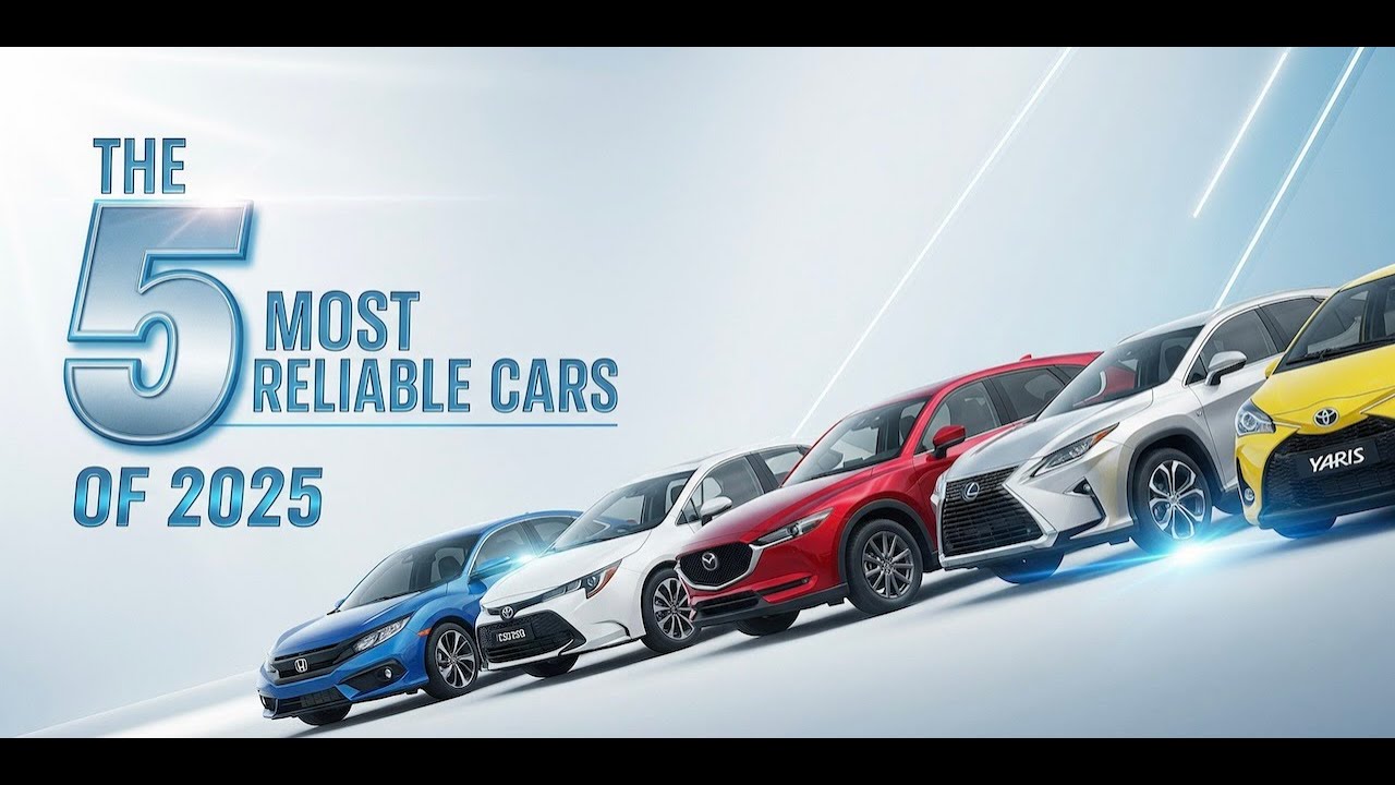 LOS 5 COCHES M&Aacute;S FIABLES de 2025 | An&aacute;lisis Completo para no pisar el Taller