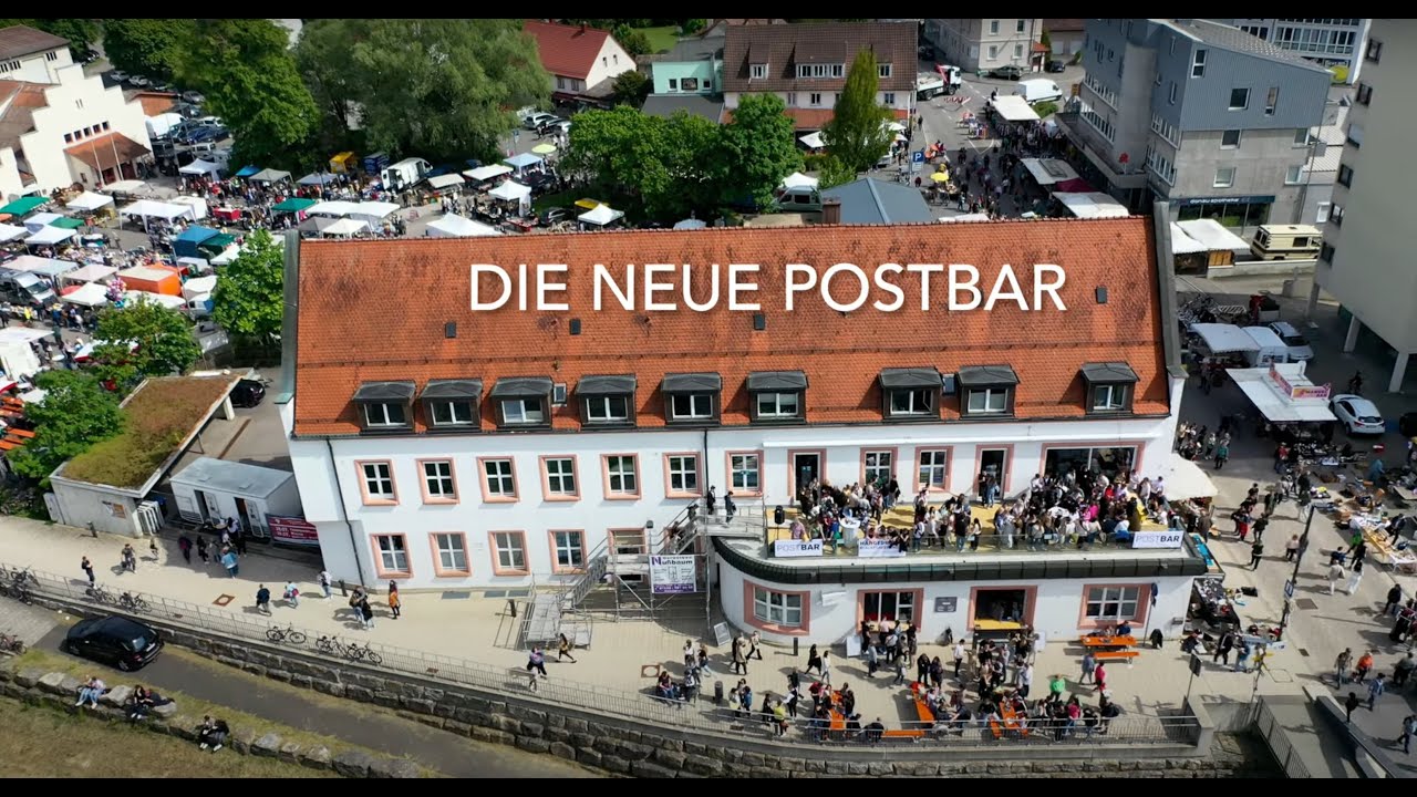Flohmark 2023 In Riedlingen - Es entsteht eine Postbar - Eröffnung für den Herbst geplant
