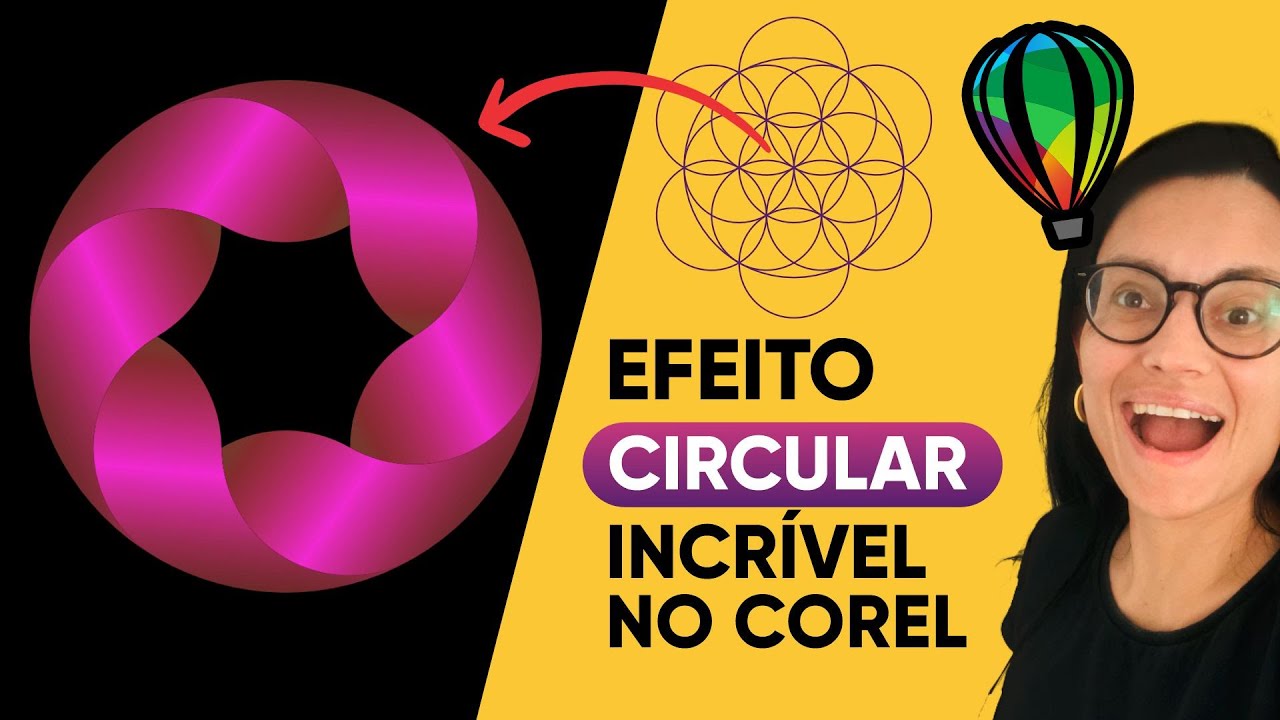 Efeito circular incrível no Corel Draw