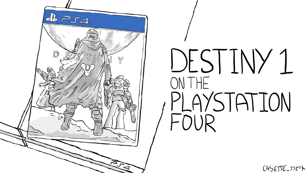 destiny one on the playstation four