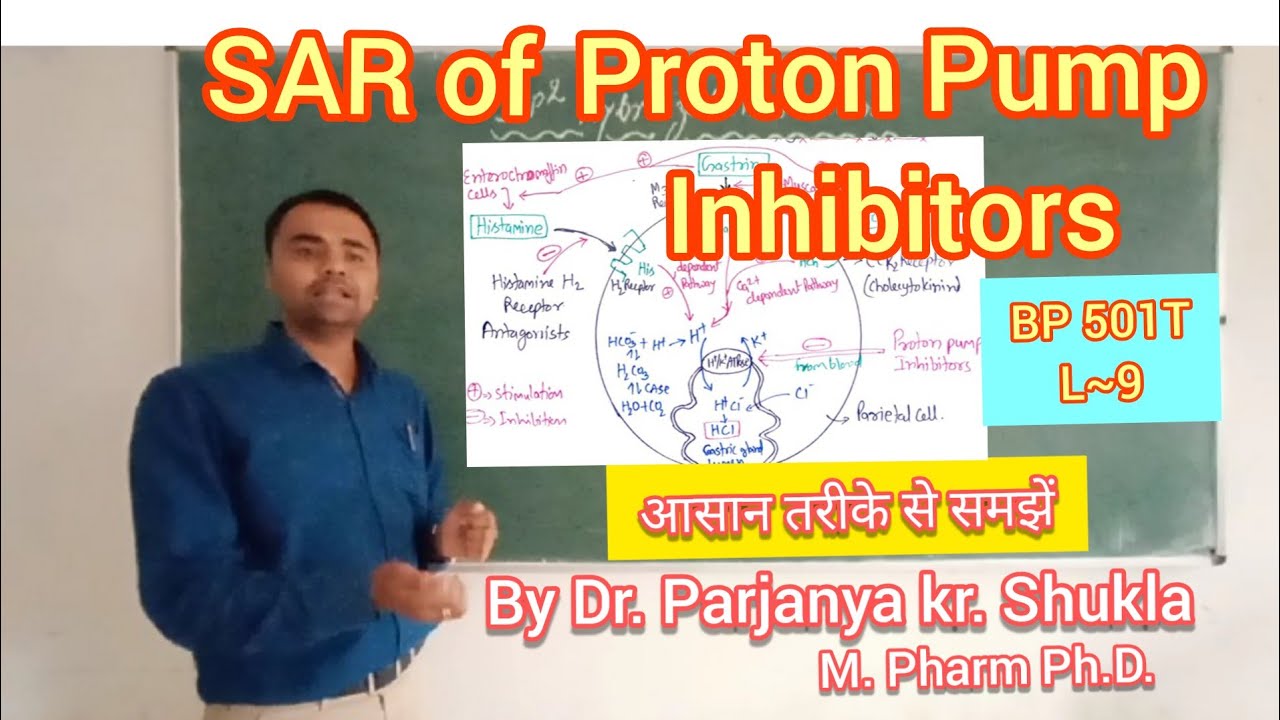 SAR of Proton Pump Inhibitors | With Examples in Easy Way | BP 501T | L~9