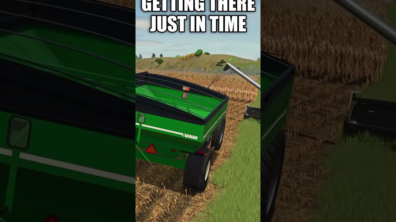 Farming with OLD SCHOOL equipment 1980s #farmingsimulator25 #farming #farmsim