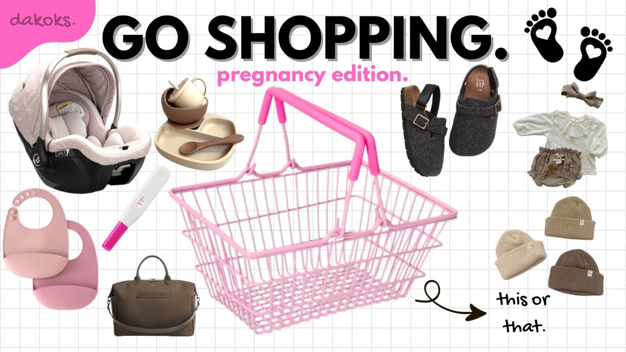 GO SHOPPING | Pregnancy Edition!🍼🤰🏽🩷