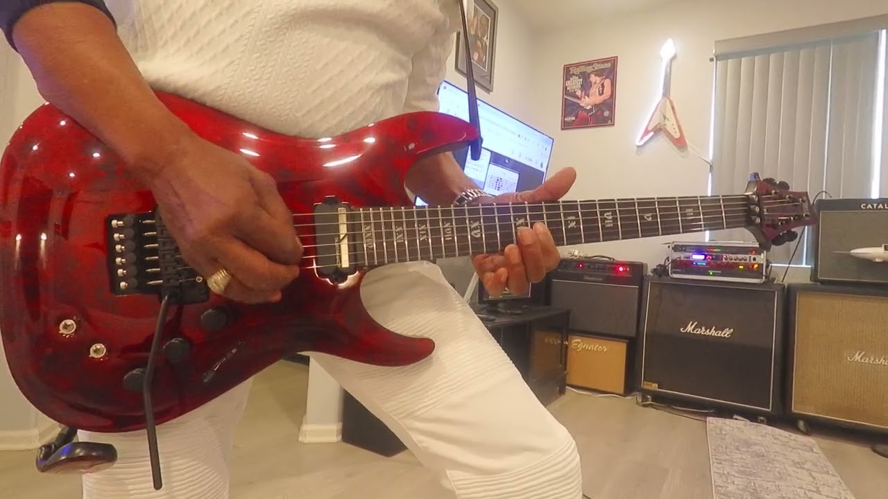 My New Schecter Apocalypse Red Reign Active C1 F/R/S
