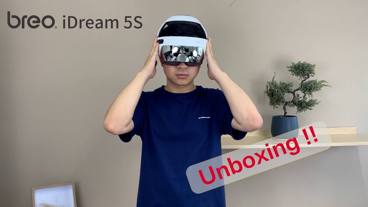 The perfect gift this winter, iDream 5S head massager to help you sleep well every night！Unboxing！