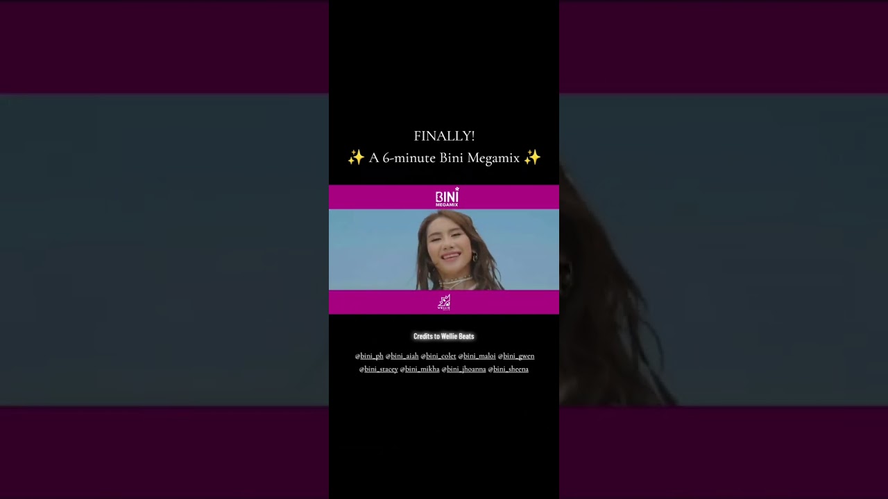 BINI MEGAMIX X PANTROPIKO X CHERRY ON TOPX LAGI