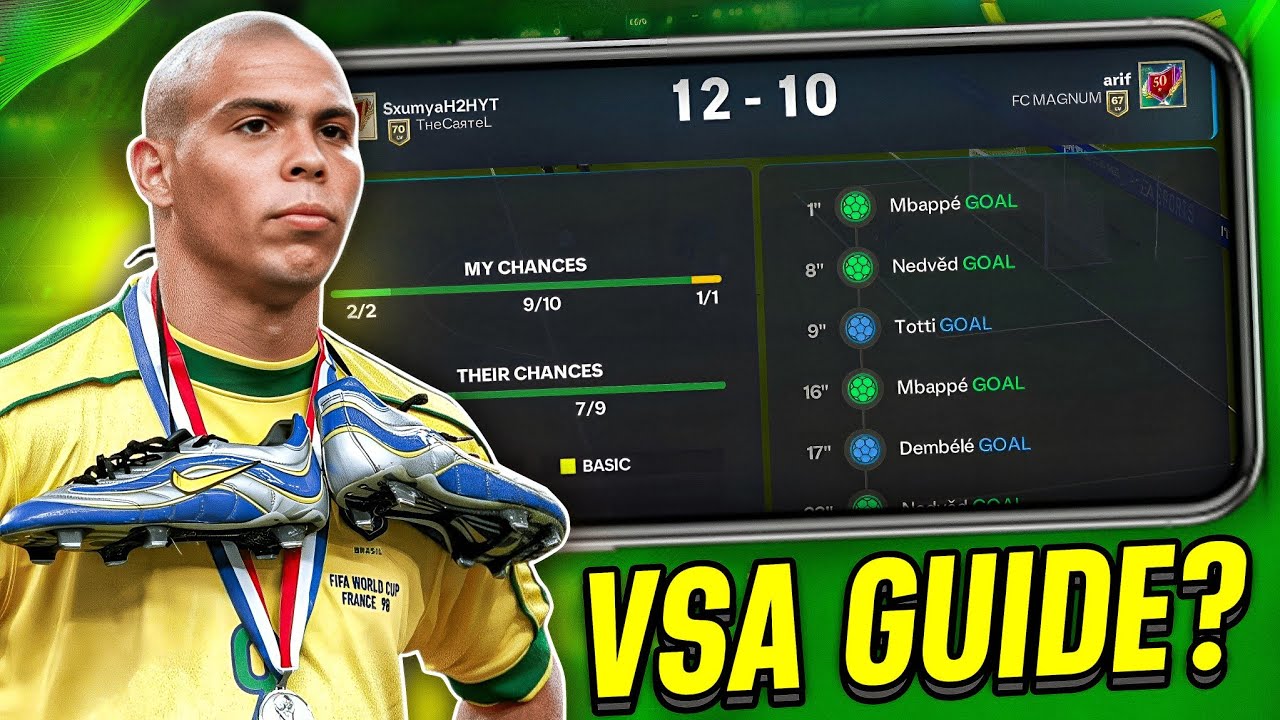 МАСТЕР-КЛАСС VSA: реализуйте КАЖДЫЙ шанс и обыгрывайте игроков с более высоким ОБЩ ЛЕГКО!