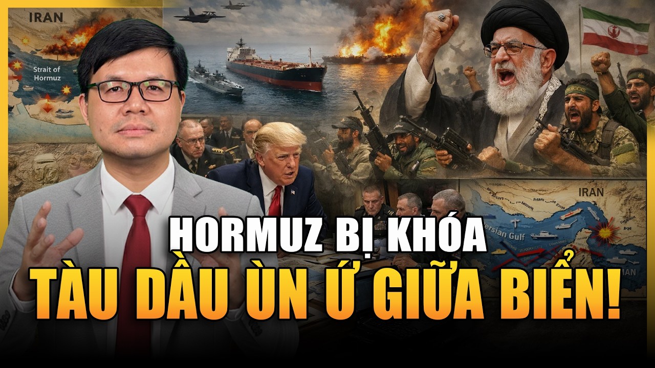 Tàu Dầu Nằm Yên Ở Hormuz – Washington Áp Sát, Trung Đông Trước Giờ G