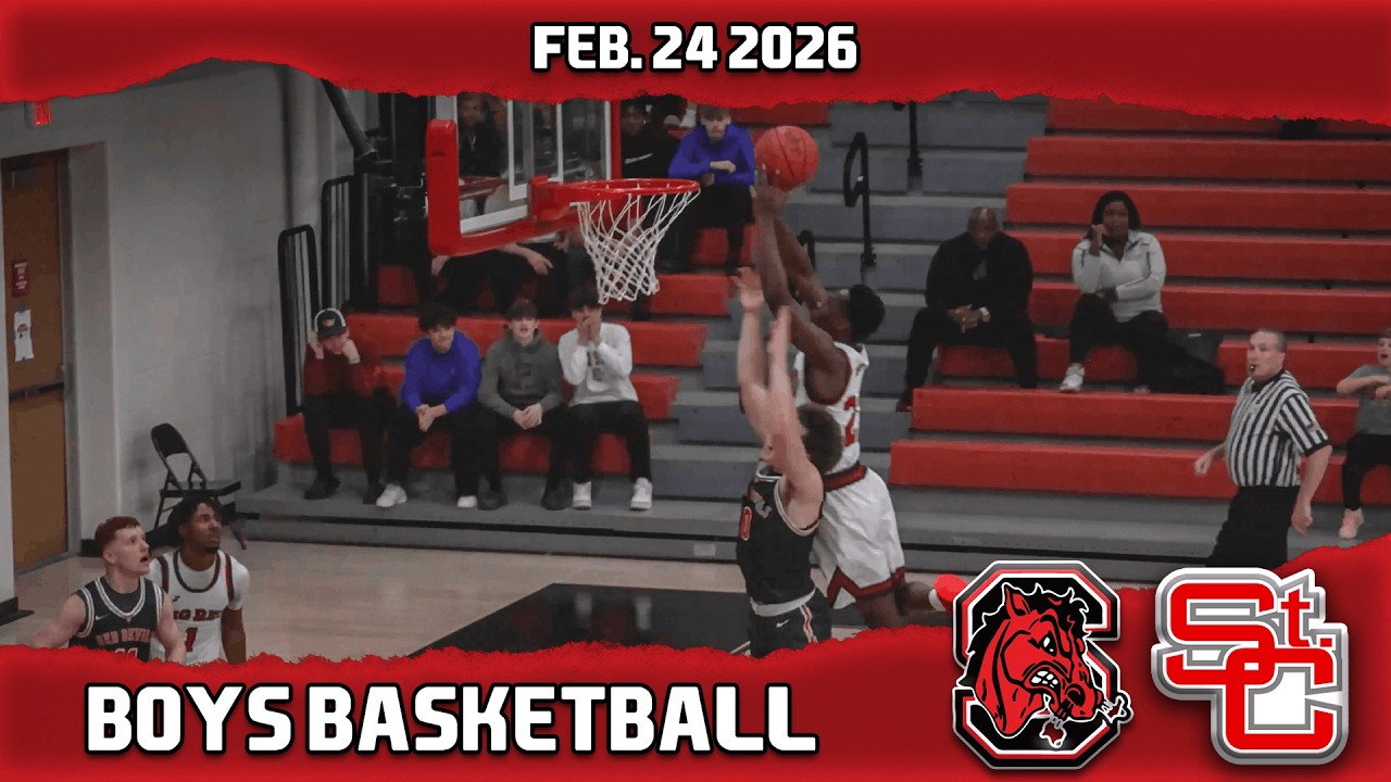 Steubenville Big Red Boys Basketball | vs St. Clairsville Red Devils (2.24.26) FULL GAME HIGHLIGHTS