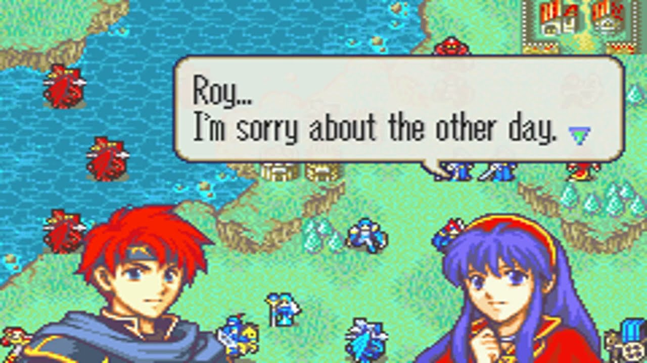 Fire Emblem The Sword of Seals: Roy and Lilina Support Conversations