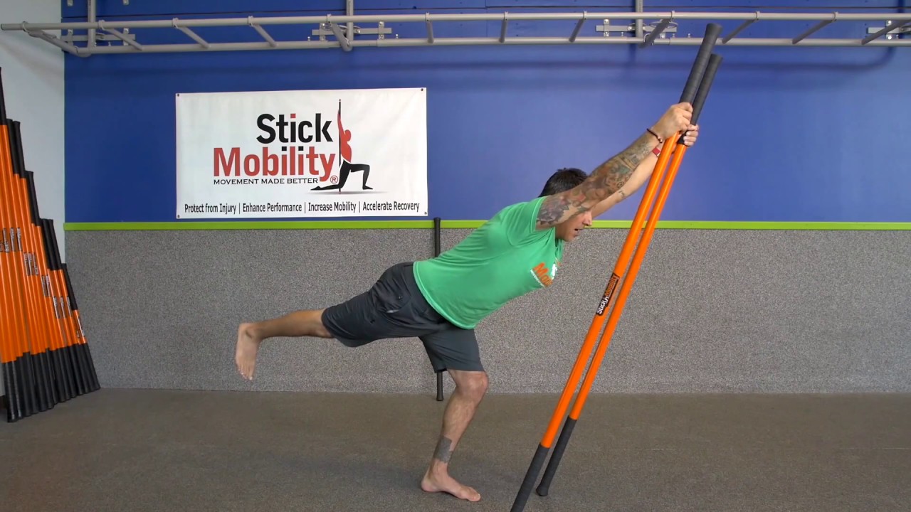 Stick Mobility | 10-минутная тренировка на всё тело | 2 длинных
