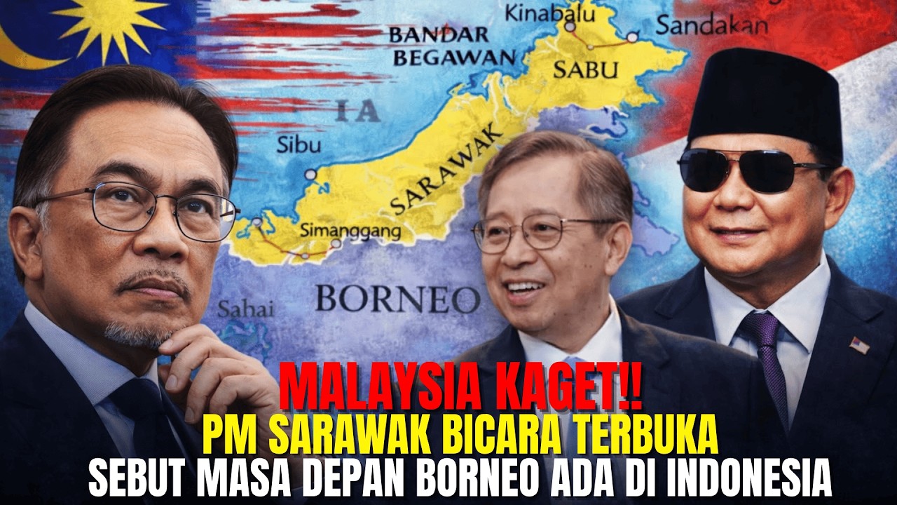 Pernyataan Mengejutkan PM Sarawak! Kenapa Masa Depan Borneo Disebut Milik Indonesia?
