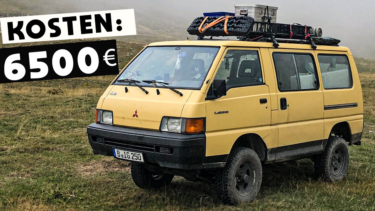 Reisen und Leben - unterwegs Zuhause im Mitsubishi L300 4x4