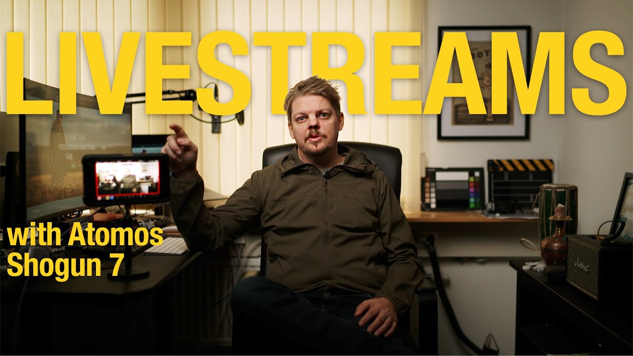 Atomos Shogun 7 as a live stream switcher