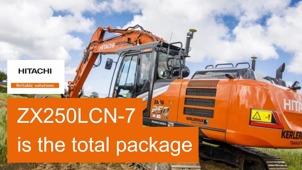 Kerleroux’s Hitachi ZX250LCN-7 is the total package