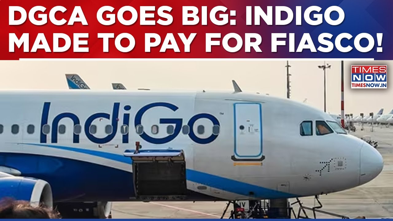 DGCA Imposes Heavy Penalty On IndiGo After December Flight Fiasco, Airline Responds With This...