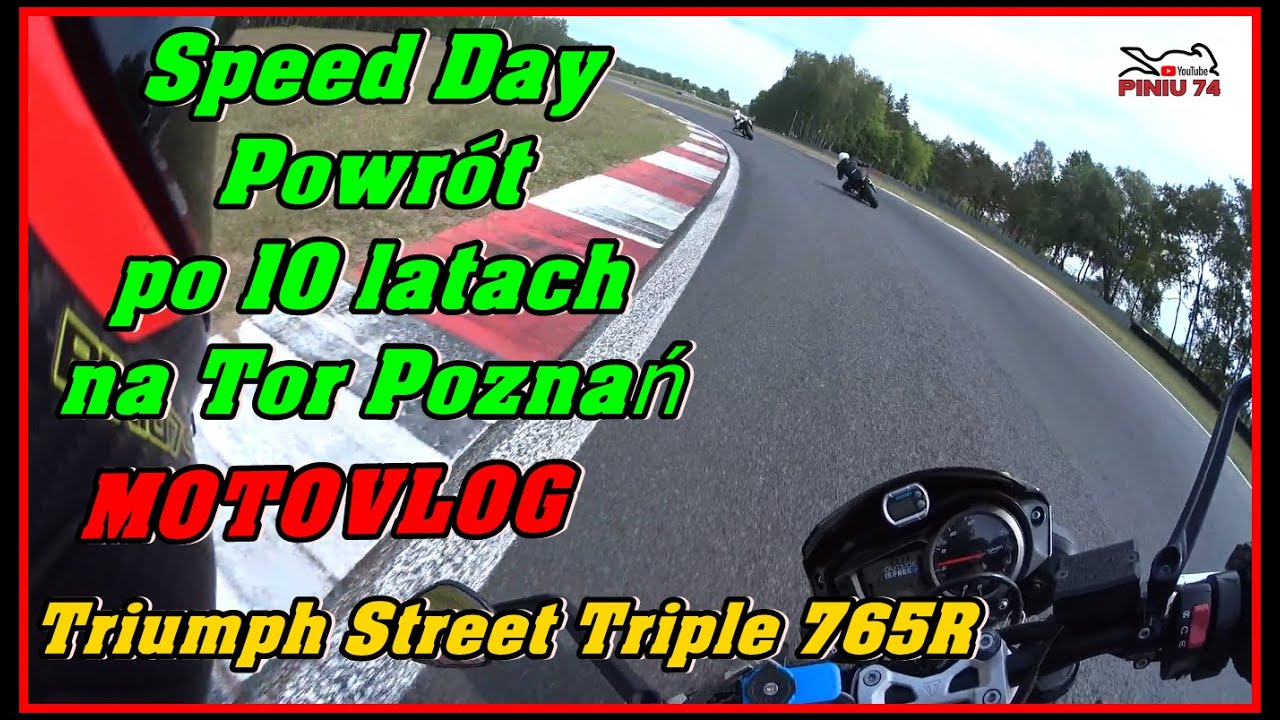 Speed Day Tor Poznań Street Triple 765R | Najszybsza ER6F na dzielnicy | Kobieca intuicja | Motovlog