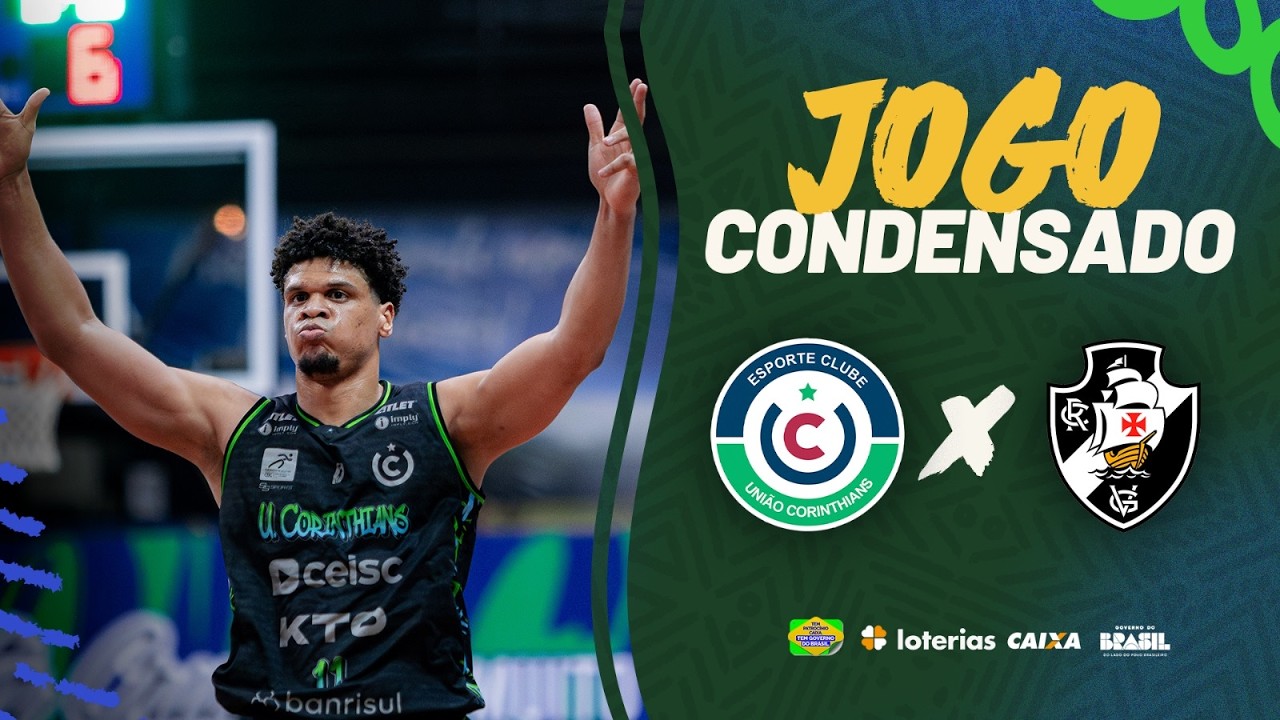 Jogo condensado | CEISC/União Corinthians 77 x 66 Vasco da Gama | NBB CAIXA 2025/26