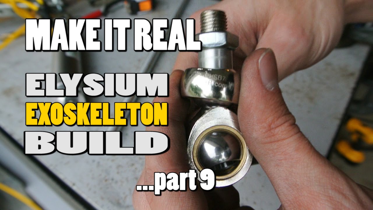 Elysium Exoskeleton, Part 9: A Question of Ball Joints