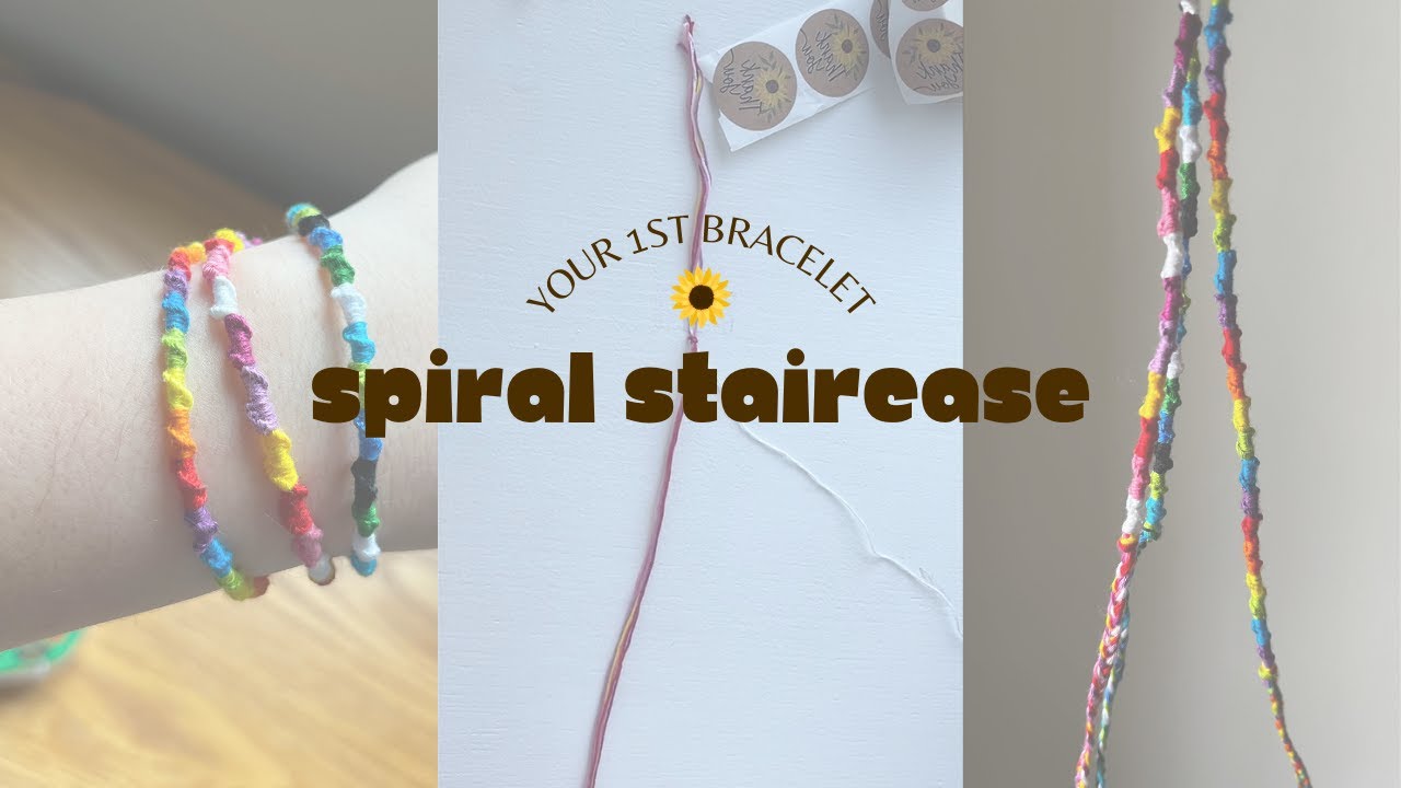 Beginner Friendship Bracelet Tutorial, Easy & Pretty