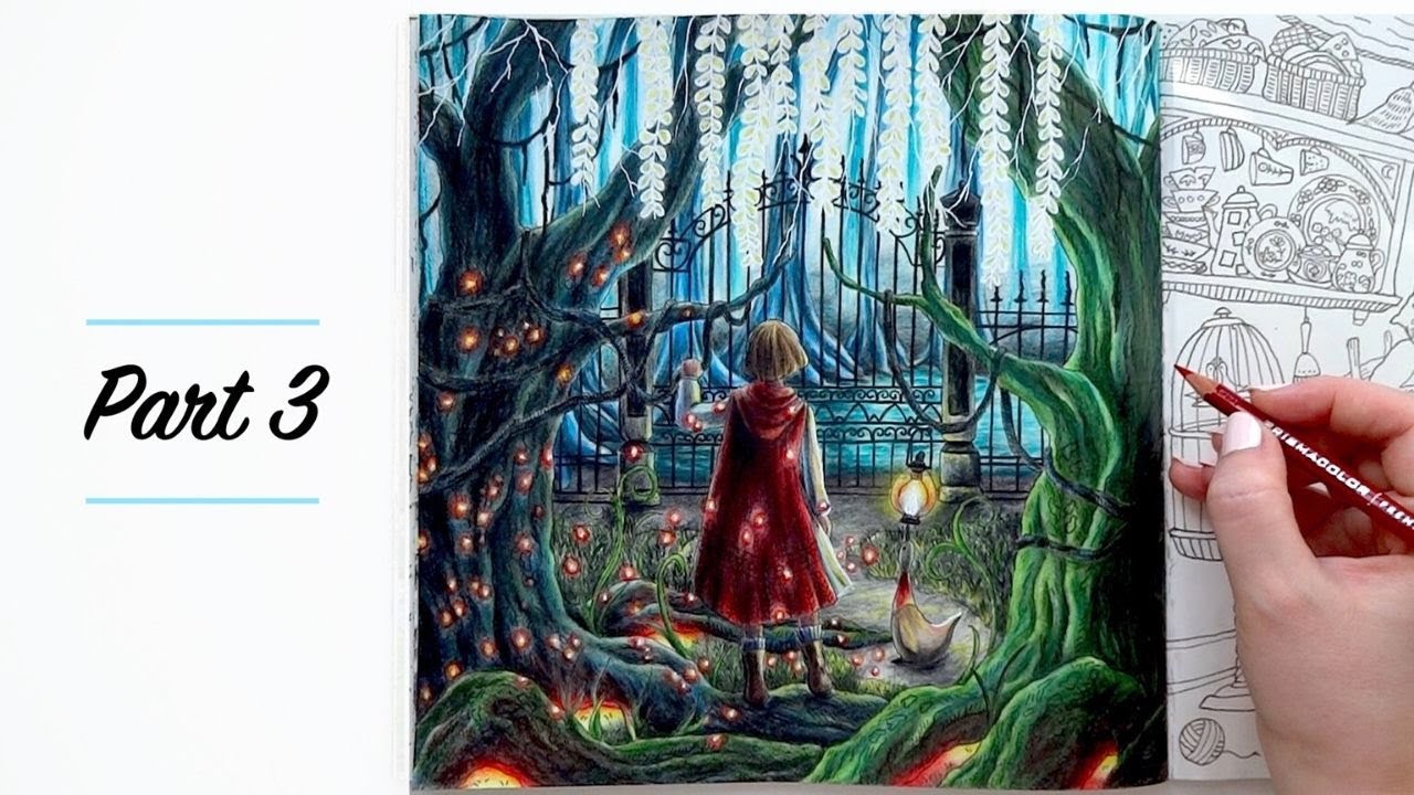 ROMANTIC COUNTRY the second tale | Fantasy Forest Part 3 | Prismacolor