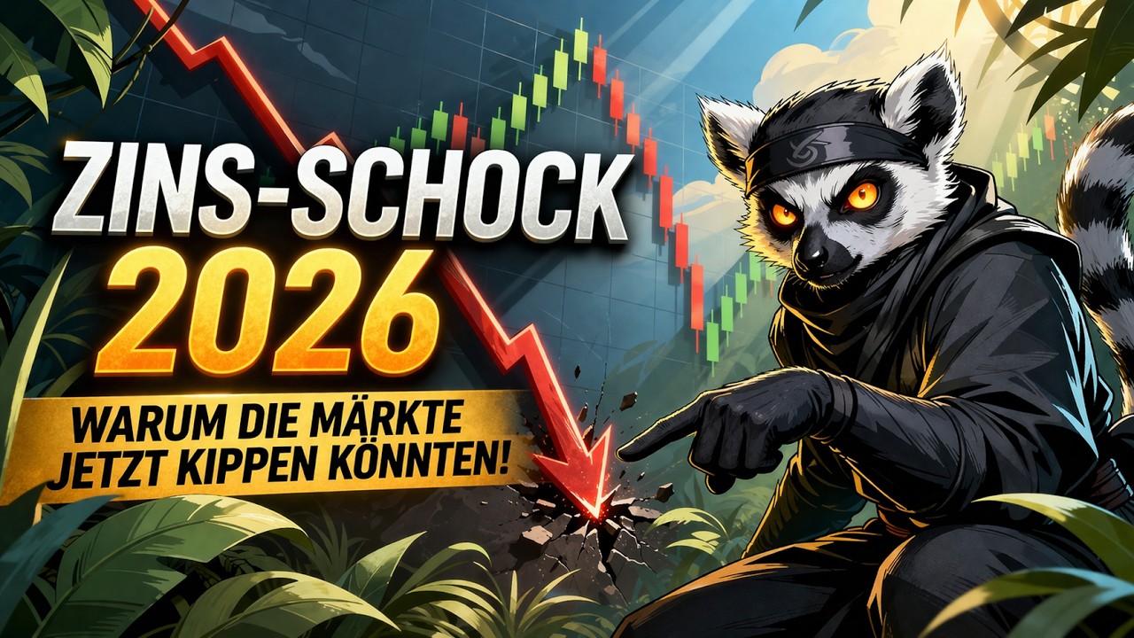 ZINS-SCHOCK 2026: WARUM DIE M&Auml;RKTE JETZT KIPPEN K&Ouml;NNTEN! ⚠️📉