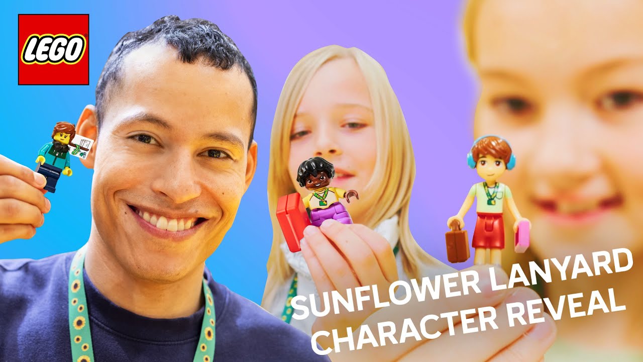LEGO&reg; Sunflower characters to help build inclusion