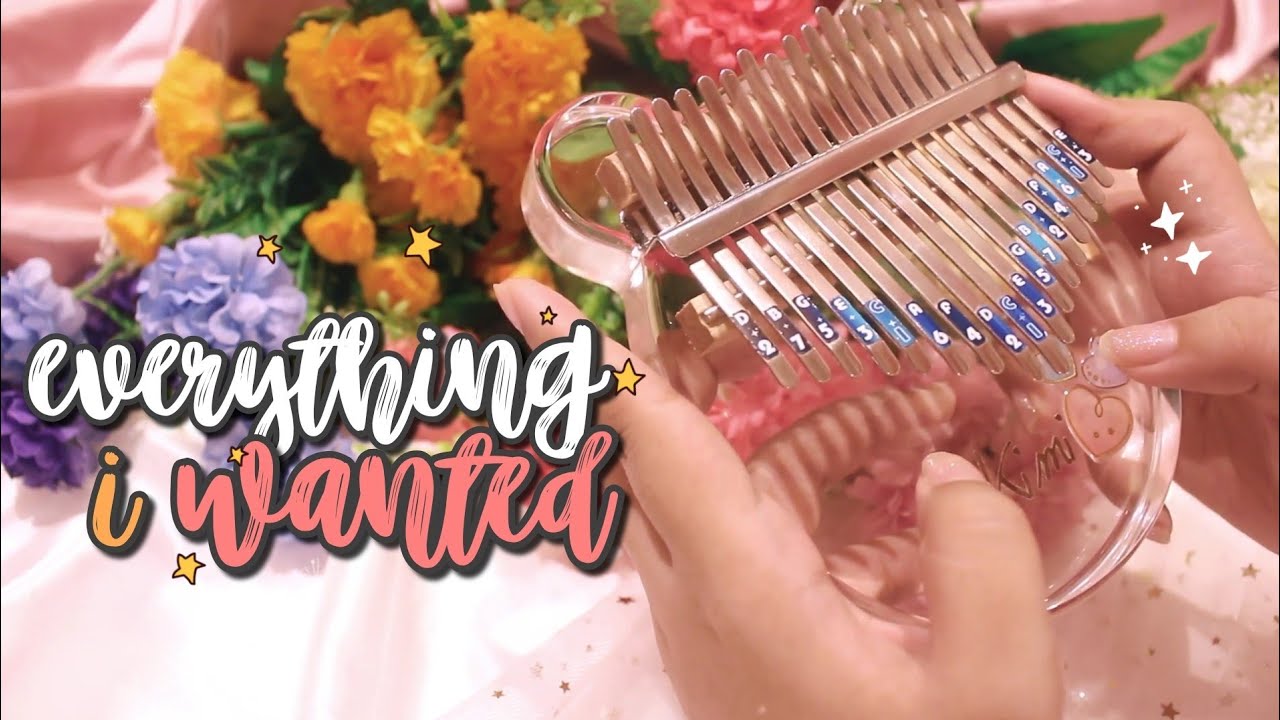 Billie Eilish - everything i wanted | Kalimba Cover with Tabs & Lyrics ♡