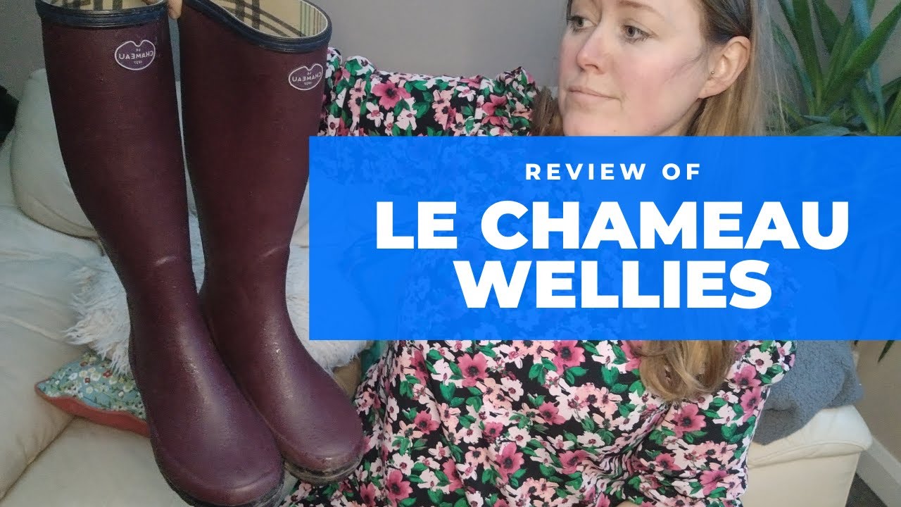 Le Chameau wellies unboxing and review - Kimmy's kitchen and garden