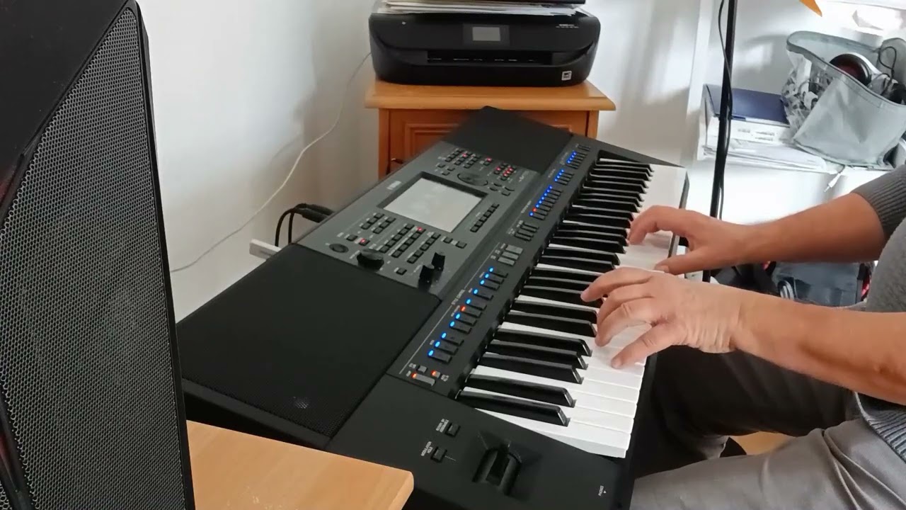 Hallelujah (Leonard Cohen)Keyboard-Cover Yamaha PSR-SX700 Klaus