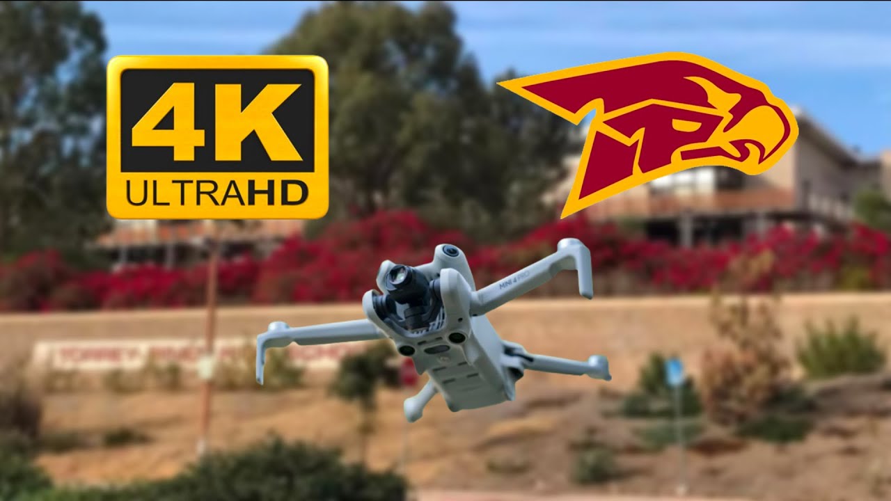 Torrey Pines High School 4K Aerial DJI Mini 4 Pro