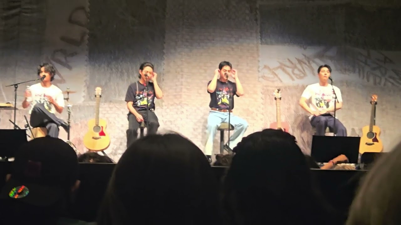 The Rose 2025 WRLD tour Seattle.  Soundcheck and Q&A