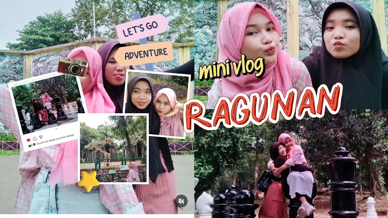 SEHARIAN DI RAGUNAN WITH ARAAAAA❤️🫧