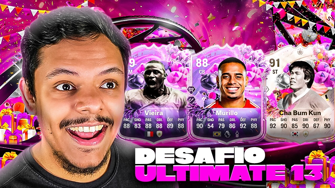 FC 26 l 🔥 DESAFIO ULTIMATE 13 COM COMBO DE EVO NO FUT BIRTHDAY l DantheBNN l