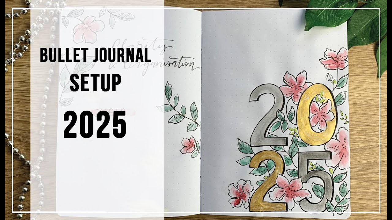 Bullet Journal Setup 2025 + Januar 2025  -  