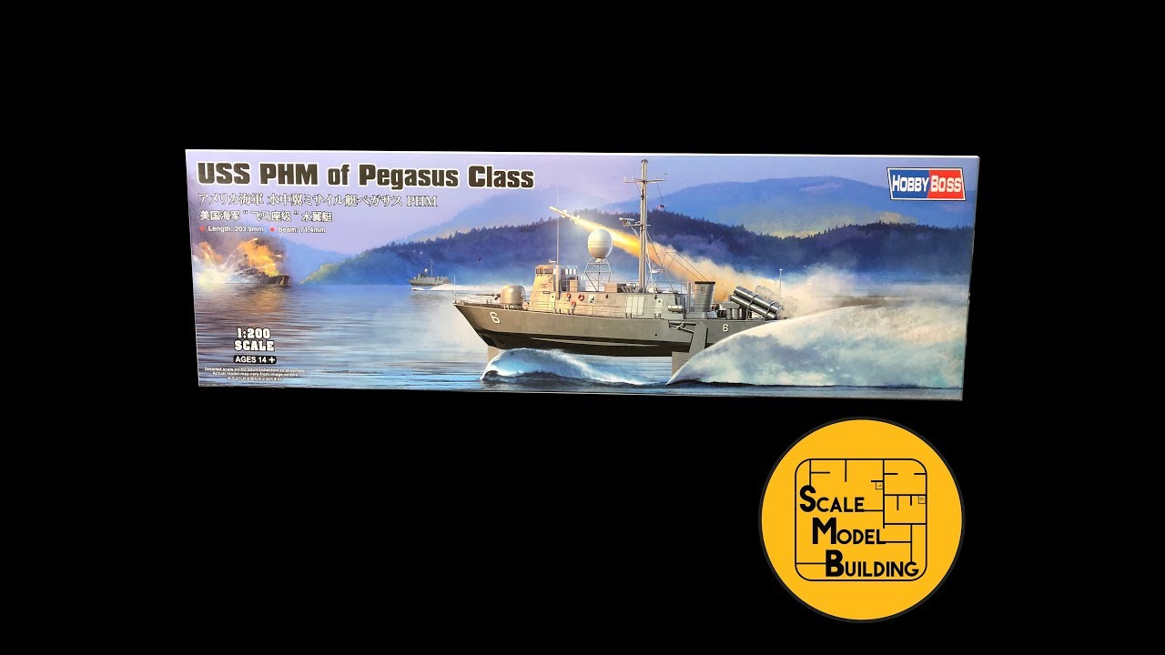 Hydrofoil USS Pegasus (PHM-1) - 1:200 by HobbyBoss