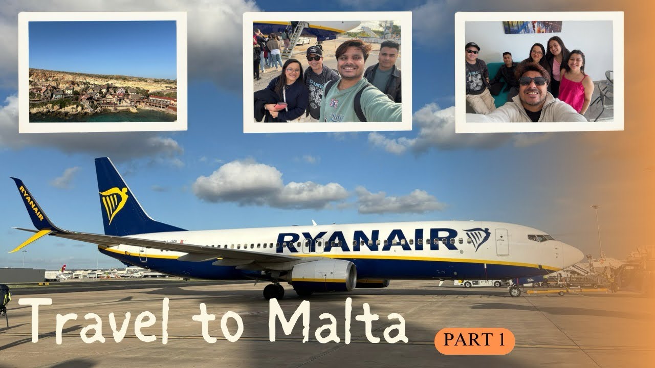 Travel to Malta Part 1 🇲🇹 | From Home-Cooked Breakfast to Midnight Dinners!
