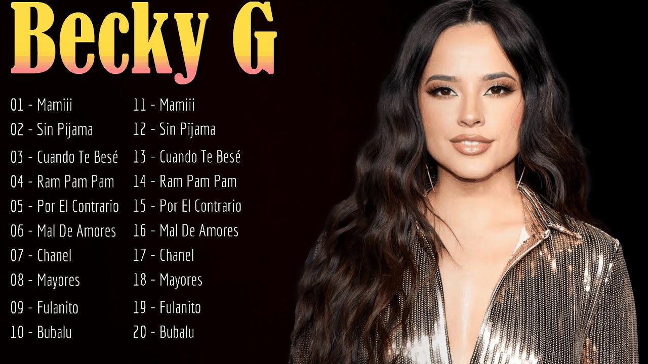 🌙 Becky G – A captivating performer blending emotion, rhythm, and modern urban flavor ⭐