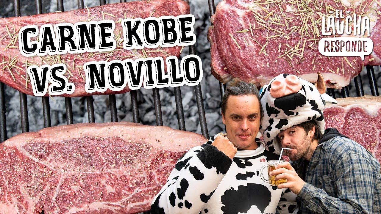 Carne KOBE (Wagyu) US$ 90 vs Carne de NOVILLO US$ 7 a la Parrilla - El Laucha Responde