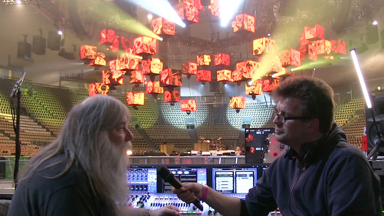 Metallica WorldWired Tour - Behind the scenes (4 of 4): &bdquo;Big Mick&ldquo; Hughes about FoH sound