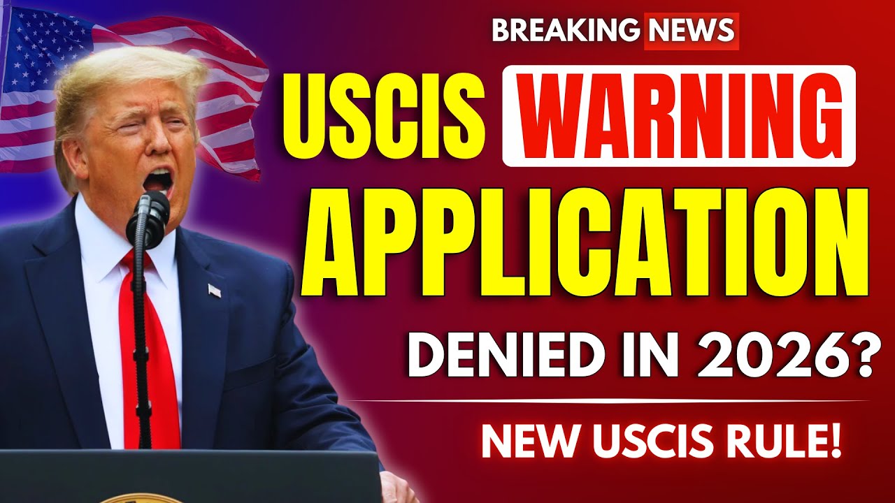 Срочная новость: Обновление политики USCIS на 2026 год | Почему отказывают в иммиграционных делах
