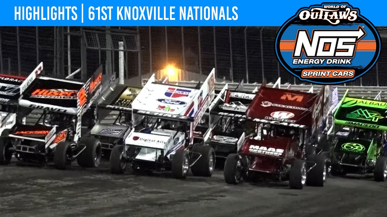 World of Outlaws NOS Energy Drink Sprint Cars, Knoxville Raceway August 13, 2022 | HIGHLIGHTS