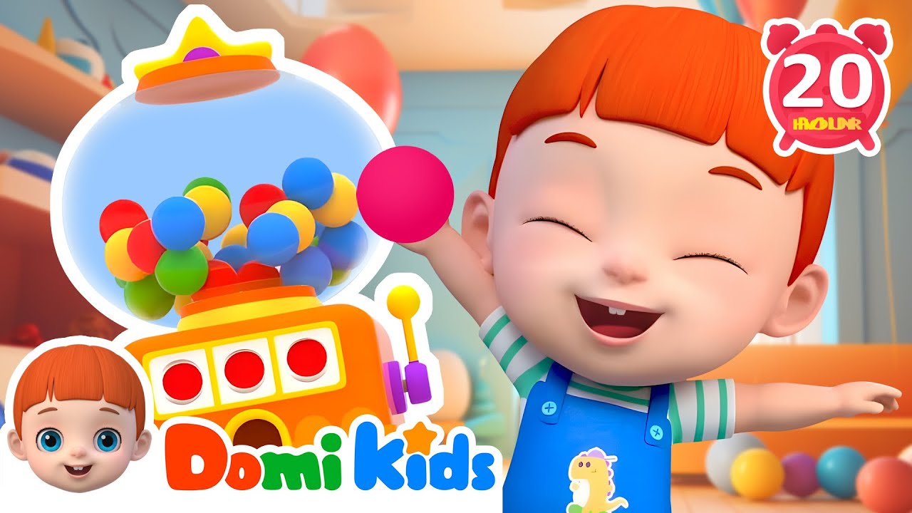 彩球玩具機🌈🎉 + 更多兒歌合集｜domikids 中文｜Nursery Rhymes