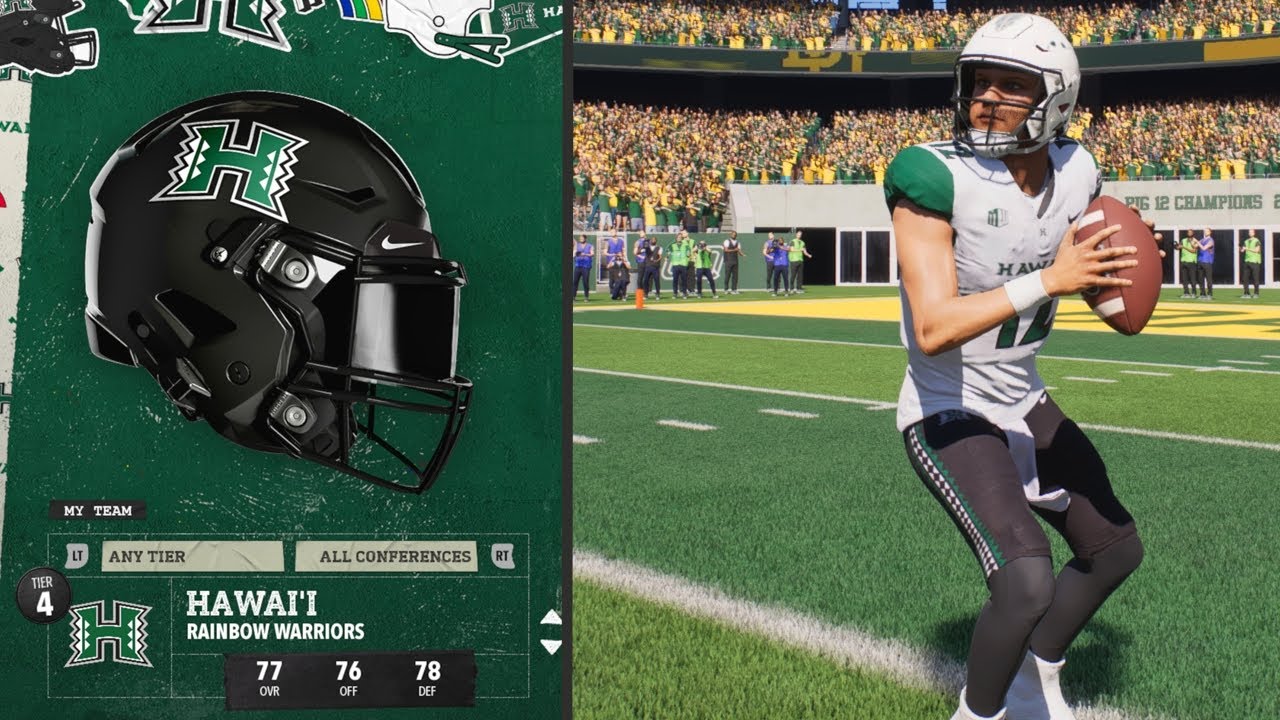 Hawaii's Run And Shoot Offense Goes INSANE! CFB26 Campus Tour Ep. #85