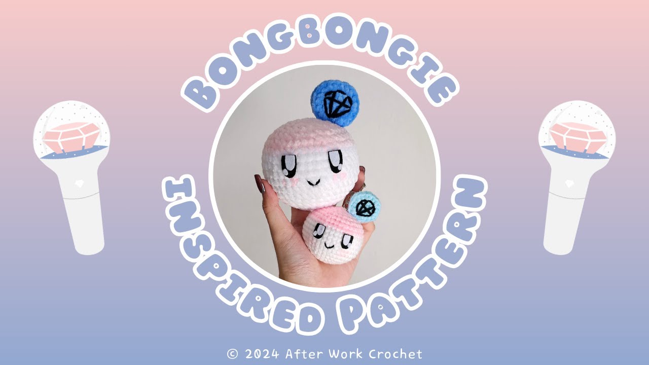 Crochet Tutorial: BongBongie Inspired Pattern (Head Ver.)💎💕