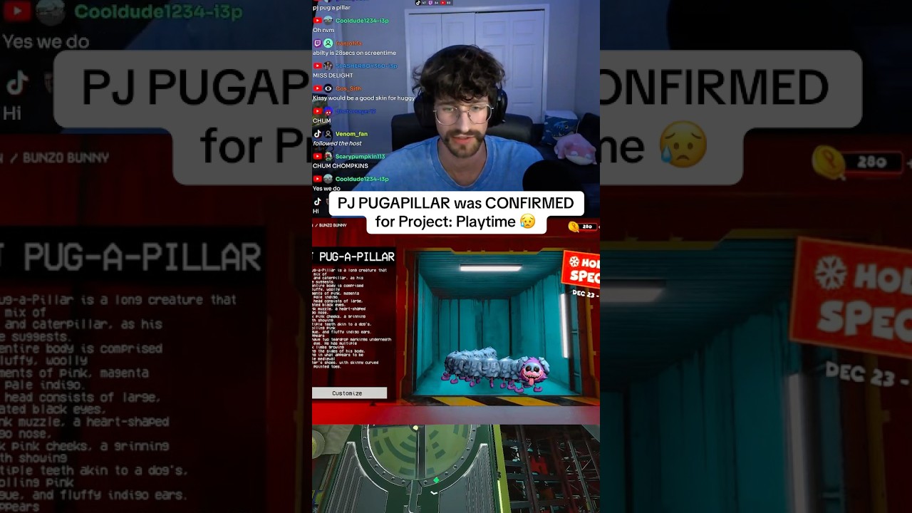PJ PUGAPILLAR został POTWIERDZONY w Projekcie: Playtime 😥